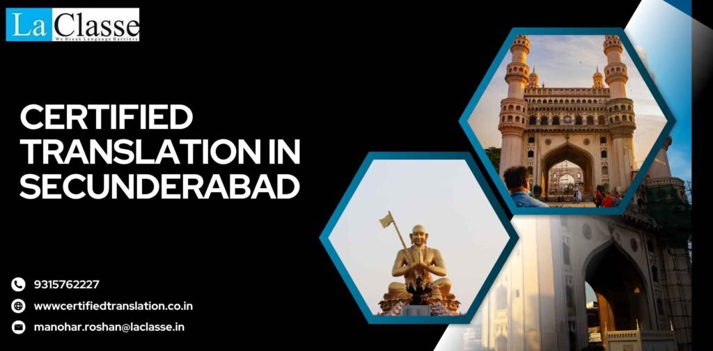 Certified Translation in Secunderabad